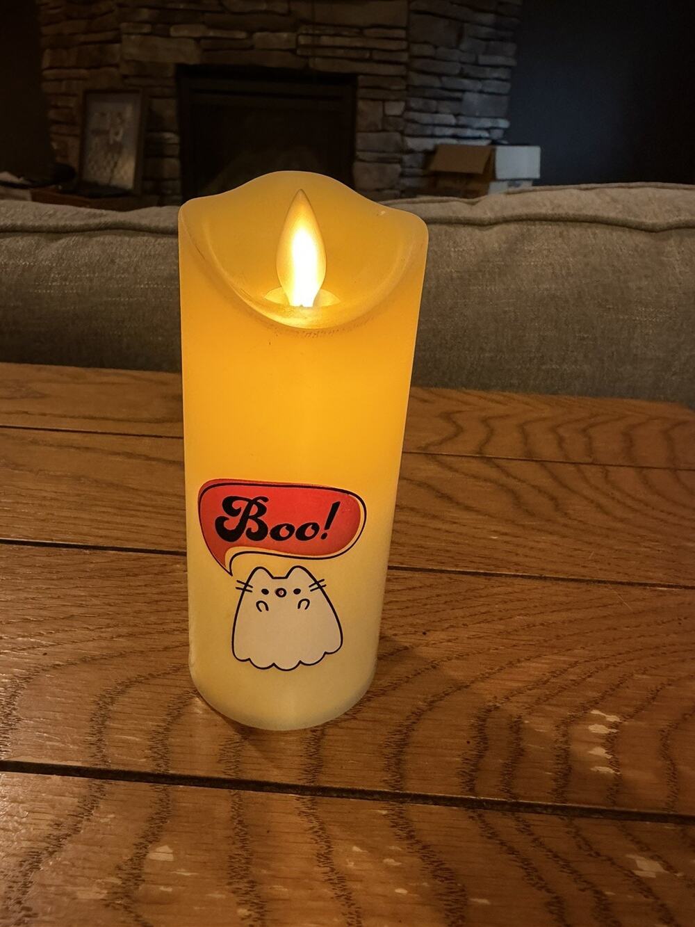 Pusheen Box Exclusive LED Candle Halloween Decor Boosheen No Remote candle only